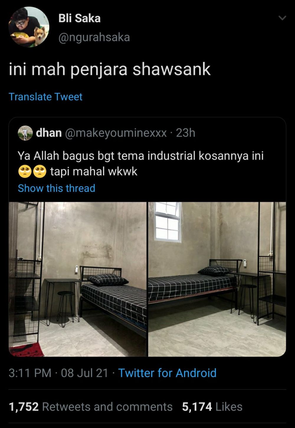 4 Kamar Kost Industrial Ini Bikin Batal Kagum dan Malah Ngakak